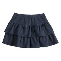 kohls Toddler Boy Jumping Beans Tiered Skort DARK WASH DENIM