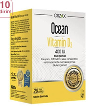 dermoeczanem TR Orzax Ocean Vitamin D3 400 IU Sprey 20ml