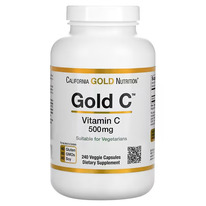 California Gold Nutrition, Gold C,  C, 500 , 240  