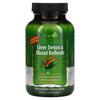 Irwin Naturals, Liver Detox & Blood Refresh,      