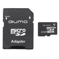  - MicroSD 32  Qumo +SD  (class 10) UHS-1