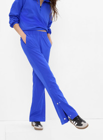 GAP GapFit Recycled Fleece-Lined Track Pants Bristol Blue