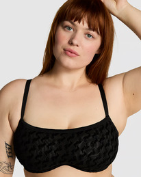 Victoriassecret WINK UNLINED SCOOP BRA Pure Black 