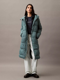 Calvinklein Hooded Puffer Jacket North Atlantic