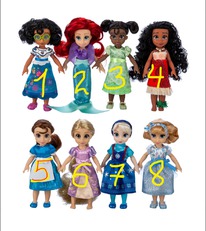 shopdisney GB Disney Princess Mini Doll Set  