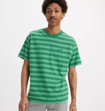 LS  RED TAB VINTAGE T-SHIRT Shady Glade Jersey - Green