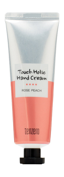 ���� ��� ��� � �������� � ����� TENZERO Touch Holic Hand Cream Rose Peach