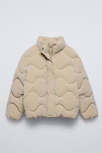 zara GUMMIERTE STEPPJACKE zara GUMMIERTE STEPPJACKE