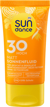 dm      , SPF 30, 50 