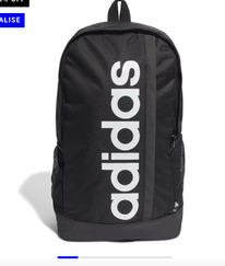 Sportsdirect Linear Backpack black/white