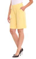 outlet46 AjC Damen Anzug-Shorts elegante kurze Hose Mode-Bermuda Wide Leg 498018