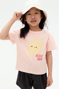 hm Jerseyshirt mit Print