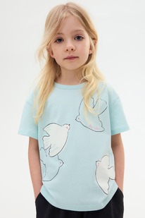 hm Jerseyshirt mit Print