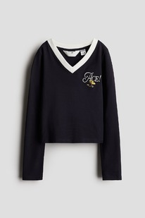 hm Shirt mit Stickerei