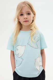 hm Jerseyshirt mit Print