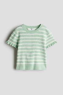 hm Shirt in Rippstrick