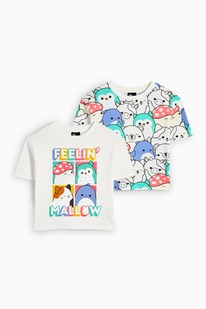 CA Multipack 2er - Squishmallows - Kurzarmshirt