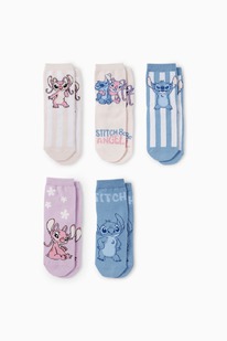 CA Multipack 5er - Lilo & Stitch - Socken mit Motiv
