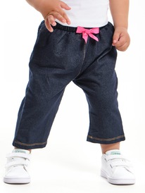 Mini Maxi Бриджи с бантиком (80-92см) UD 0765-1(1) джинс Mini Maxi Бриджи с бантиком (80-92см) UD 0765-1(1) джинс