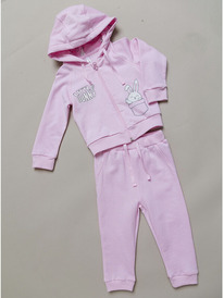 Batik Комплект для девочки толстовка и штанишки (032_ОН24) 032_ОН24 пыльно розов Batik Комплект для девочки толстовка и штанишки (032_ОН24) 032_ОН24 пыльно розов