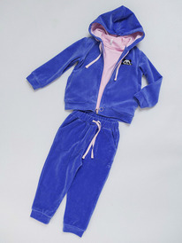 Batik Комплект для девочки толстовка брюки и футболка (007_OB) 007_OB Фиолетовый Batik Комплект для девочки толстовка брюки и футболка (007_OB) 007_OB Фиолетовый