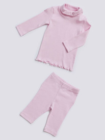 Batik Комплект для девочки (водолазка и леггинсы) (018_ОН24) 018_ОН24 пыльно роз Batik Комплект для девочки (водолазка и леггинсы) (018_ОН24) 018_ОН24 пыльно роз