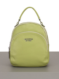 LACCOMA рюкзак 18225-фисташа натуральная кожа хлопок LACCOMA рюкзак 18225-фисташа натуральная кожа хлопок