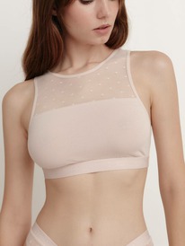 CONTE ELEGANT   CONTE MESH&DOTS COTTON LBE 1874 21-1882 cream p