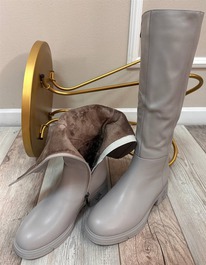 Штучно Высокие сапоги женские зимние  M5016 Штучно Высокие сапоги женские зимние  M5016