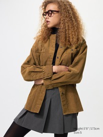 uniqlo Cord Hemdjacke (lang)