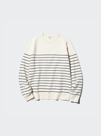 uniqlo Milano Strickpullover (gerippt, maschinenwaschbar, gestreift)