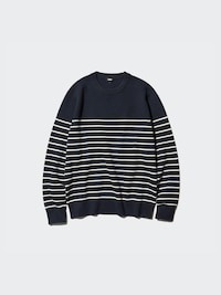 uniqlo Milano Strickpullover (gerippt, maschinenwaschbar, gestreift)