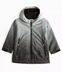 Tuclothing Grey Reflective Fleece Lined Mac Coat