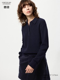 uniqlo Wollmix Pullover (Polokragen)