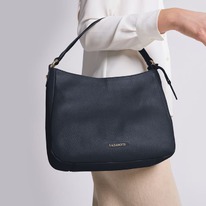 outletcity LAZAROTTI Handtasche navy 100% 