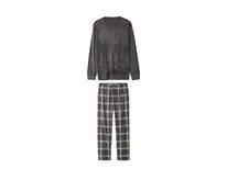 lidl Herren Nicki-Pyjama Grau