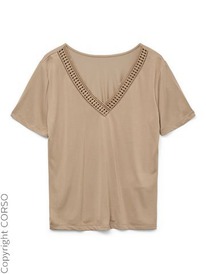 corso Vmsavannah Lace 2-Way T-Shirt Vero Moda