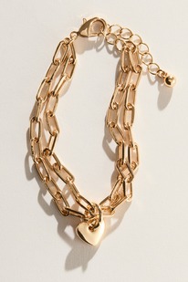 hm Mehrreihiges Charm-Armband
